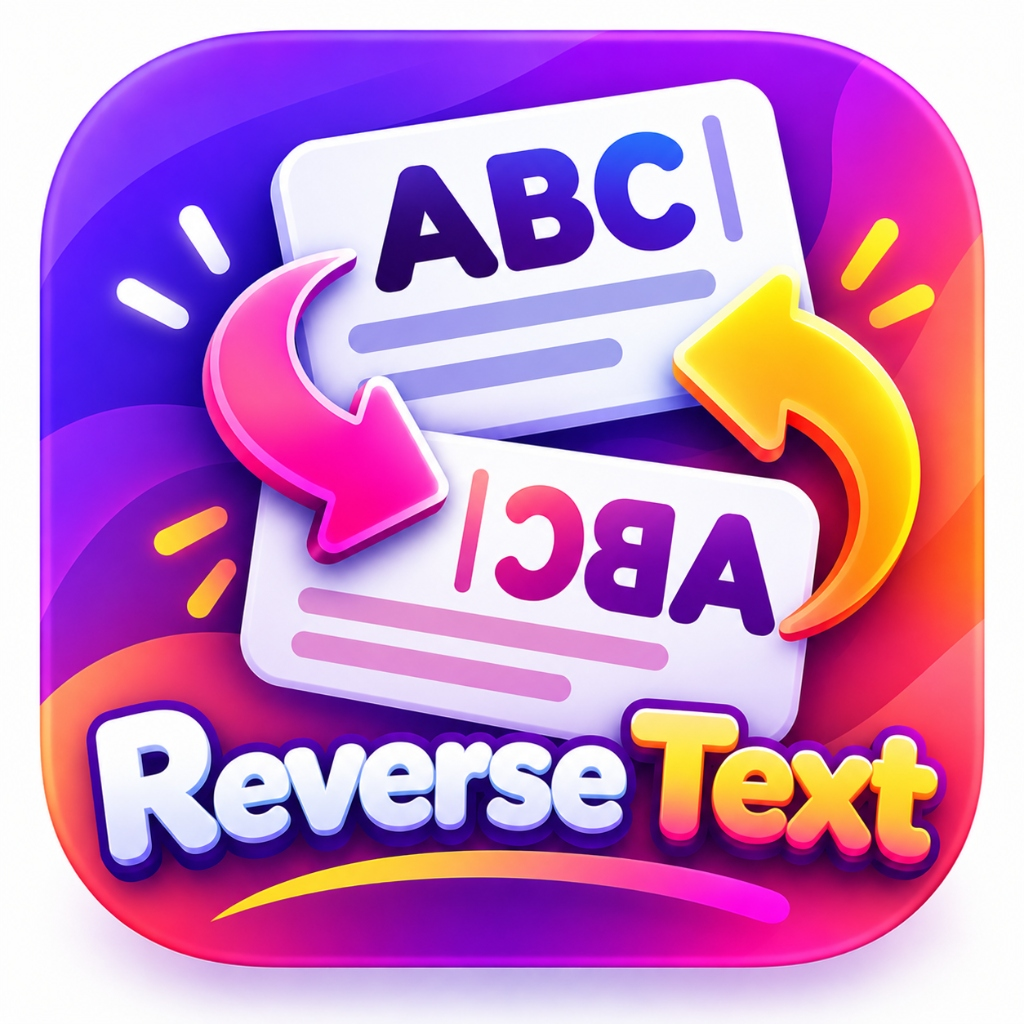 Reverse Text Logo